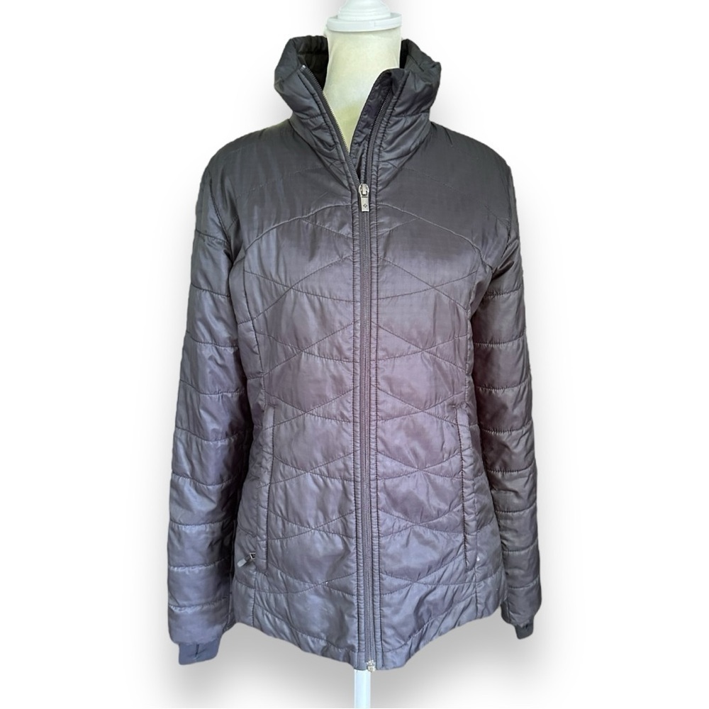 Columbia Omni-Shield Black Zip Up Lightweight Quilted Puffer Jacket | Small